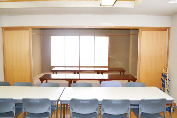 源寿院会館セレモニーホールの会食場