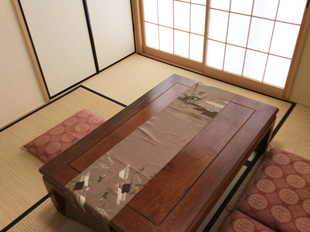 聞法閣 大聖寺の控室