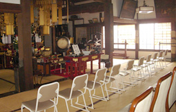 魚籃寺の式場写真