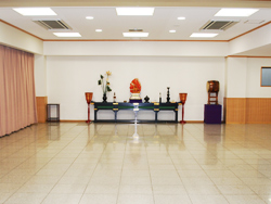 高野山東京別院斎場の式場写真