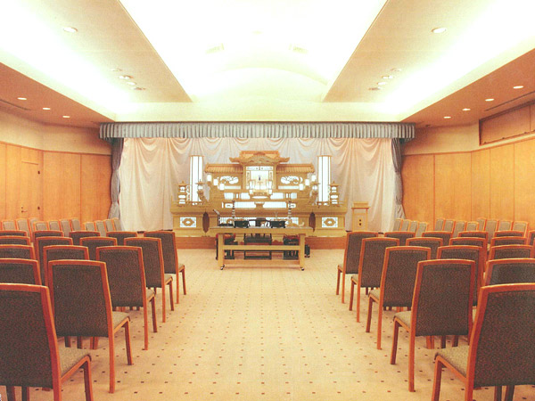 青梅市民斎場の第1式場