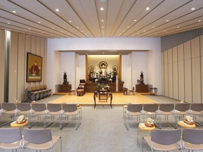 一行院 千日谷会堂の式場写真