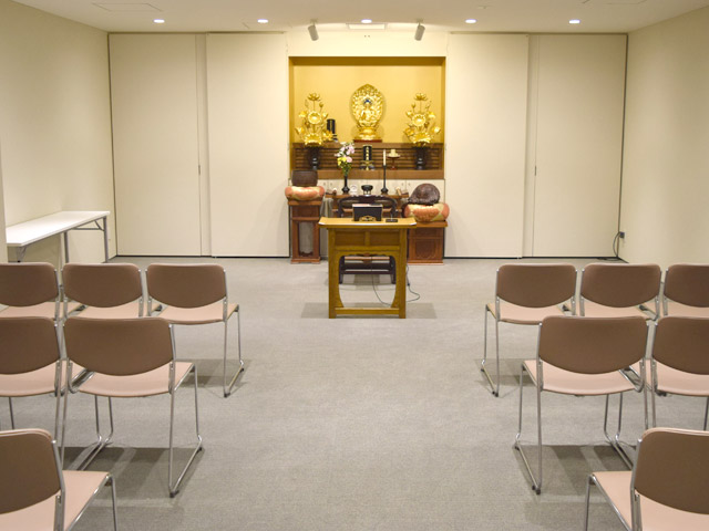 一行院 千日谷会堂の式場2