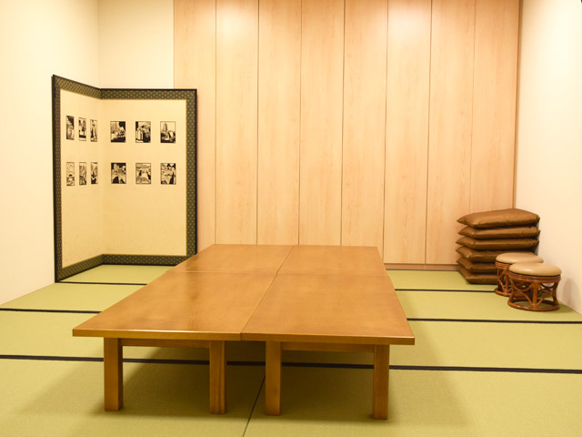 一行院 千日谷会堂の控室