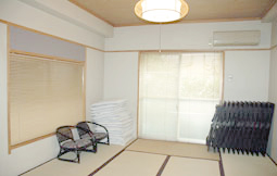 安楽寺の控え室写真