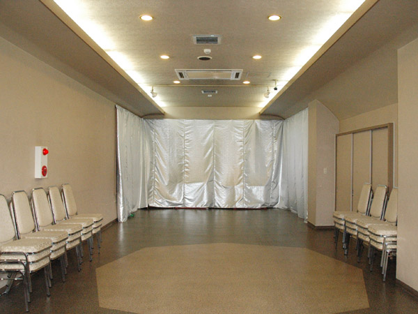 長國寺斎場の式場