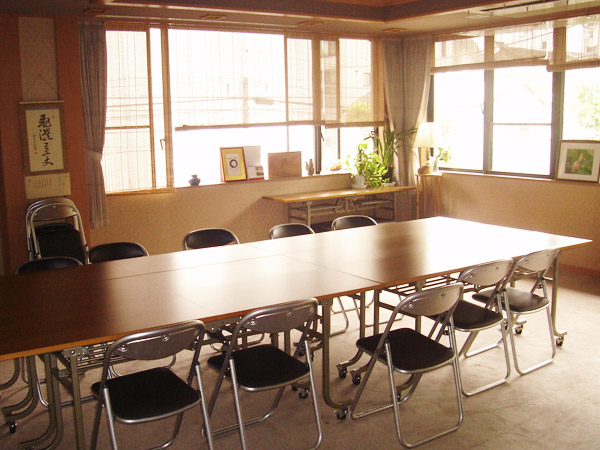 桃林寺 禅スクエア桃林の会食場